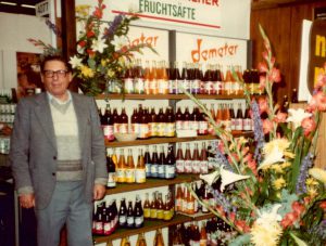 Helmut Maier demeter Fruchtsäfte Messe